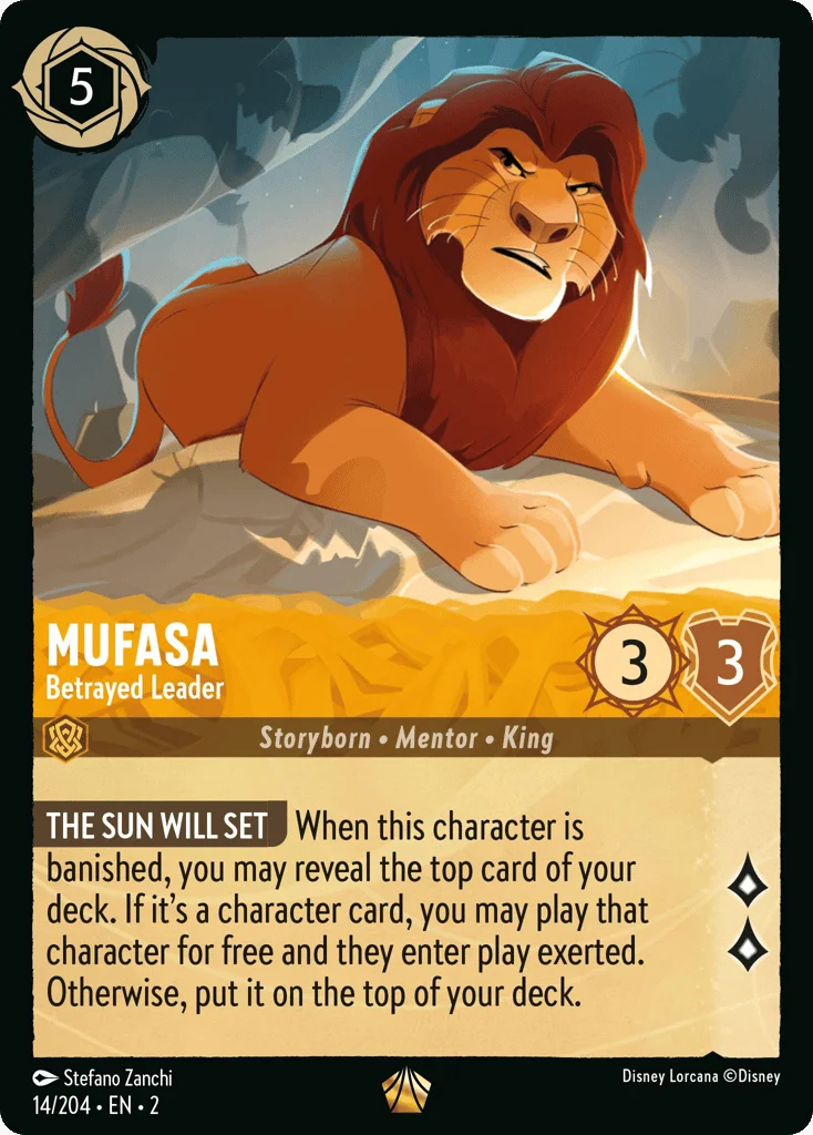 Mufasa - Betrayed Leader · Rise of the Floodborn