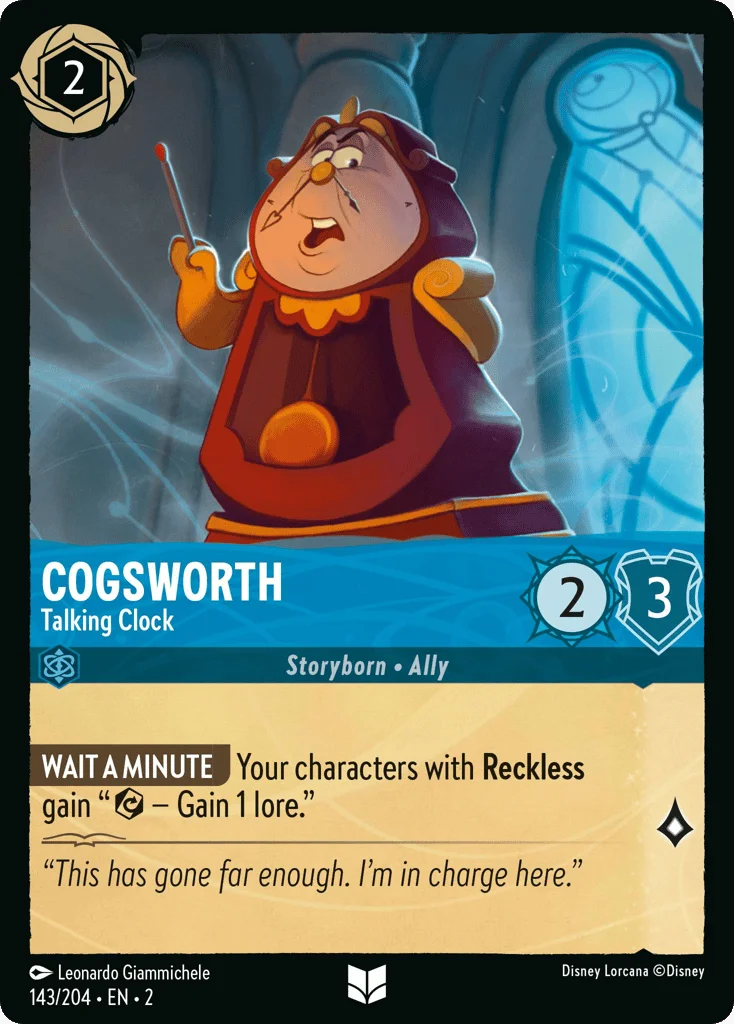 Cogsworth - Talking Clock · Rise of the Floodborn