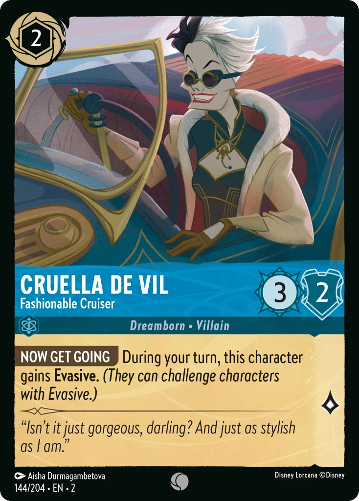 Cruella De Vil - Fashionable Cruiser · Rise of the Floodborn