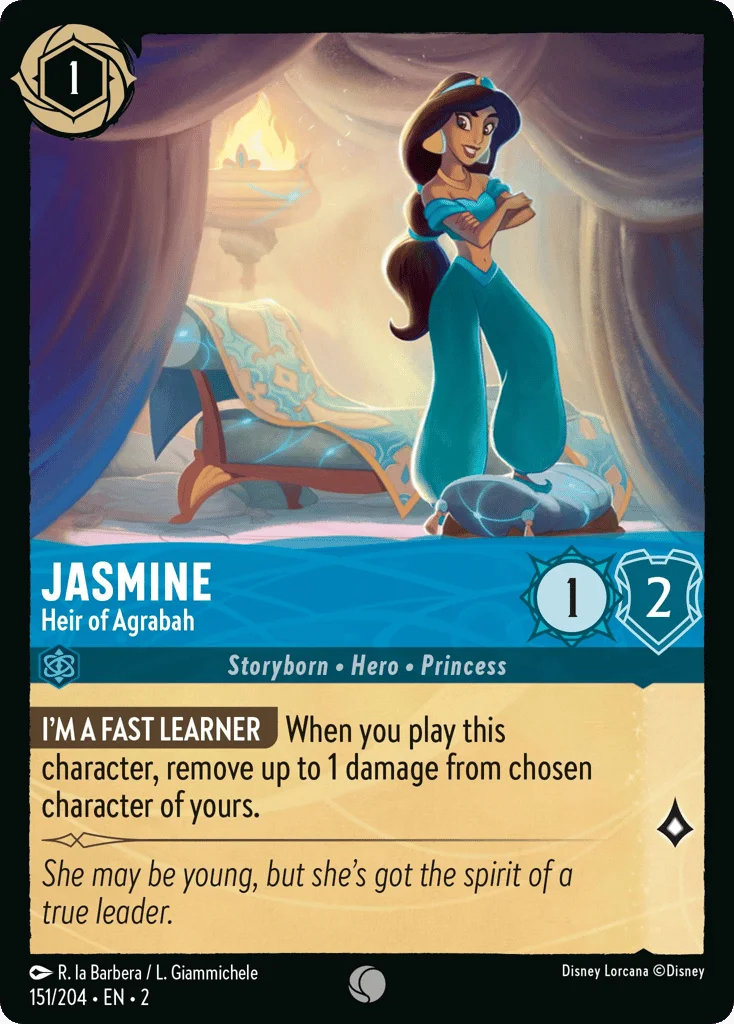 Jasmine - Heir of Agrabah · Rise of the Floodborn