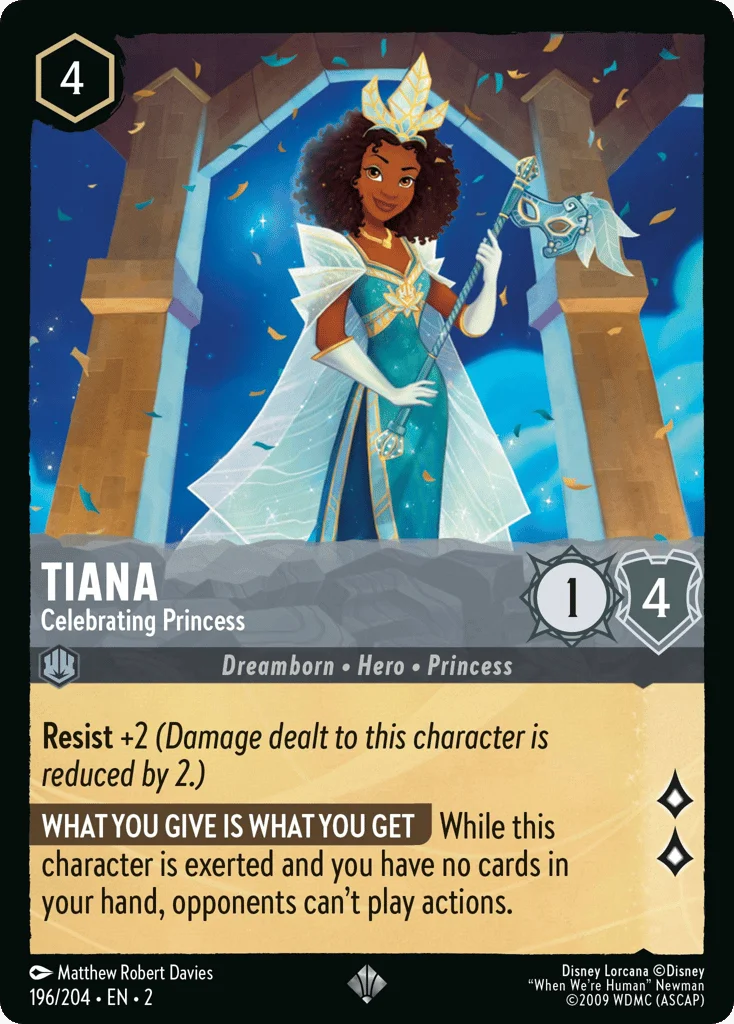 Tiana - Celebrating Princess · Rise of the Floodborn