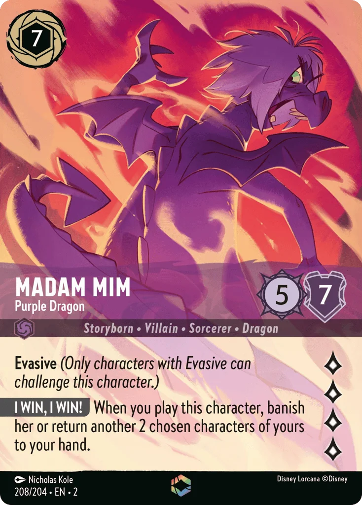 Madam Mim - Purple Dragon · Rise of the Floodborn