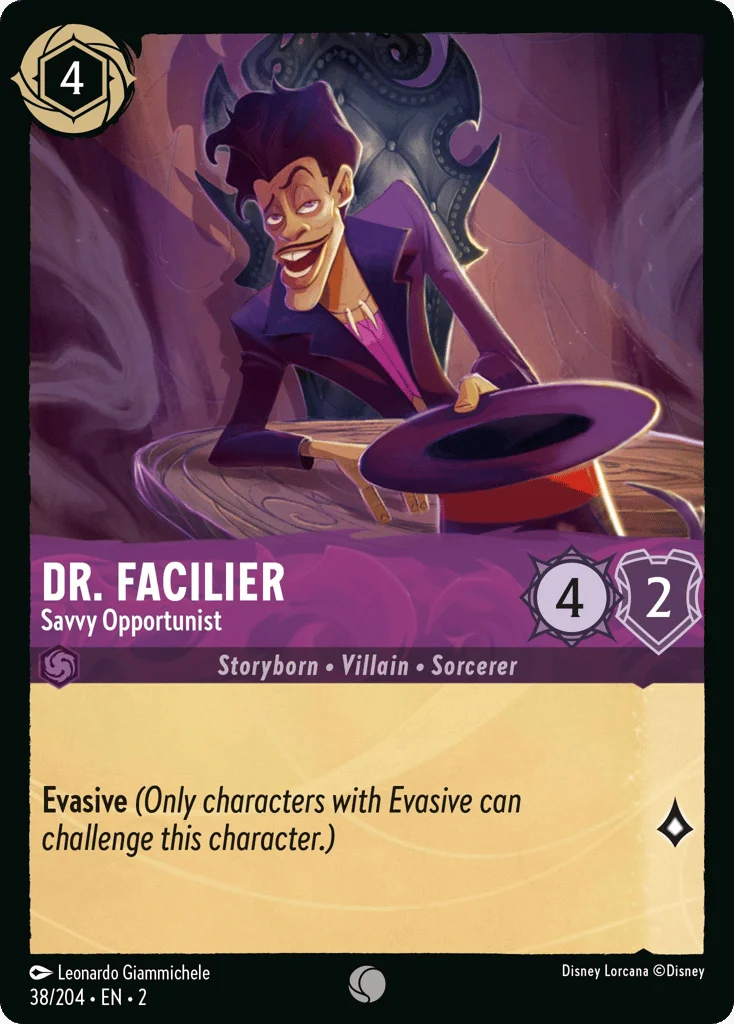 Dr. Facilier - Savvy Opportunist · Rise of the Floodborn