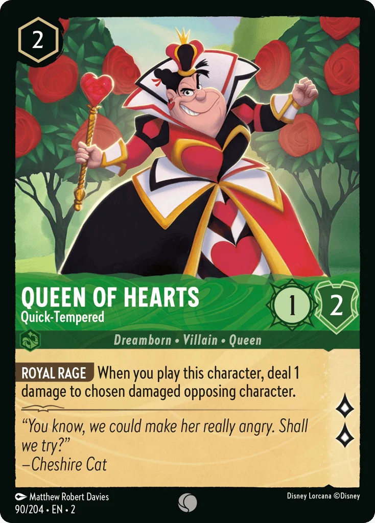Queen of Hearts - Quick-Tempered · Rise of the Floodborn