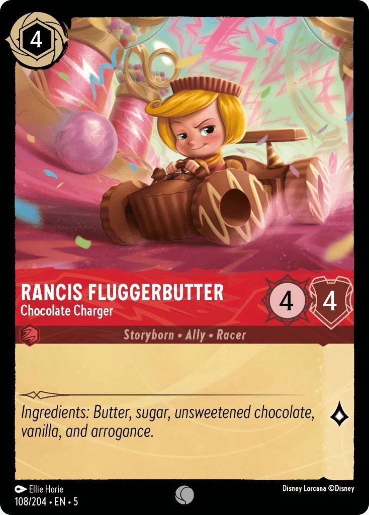 Rancis Fluggerbutter - Chocolate Charger · Shimmering Skies
