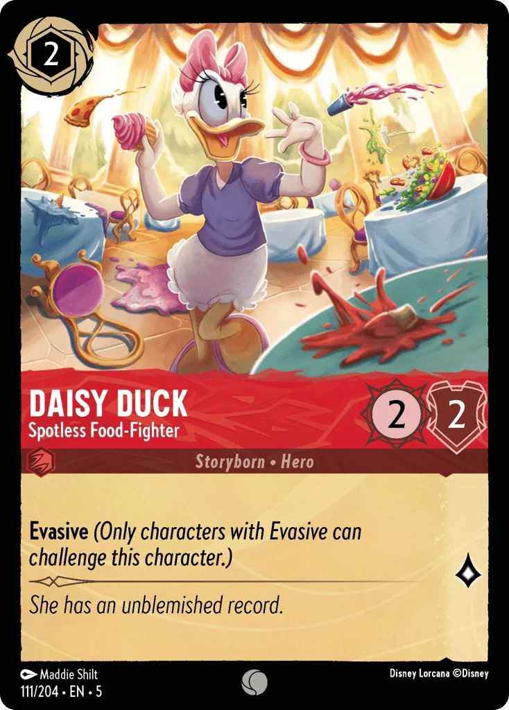 Daisy Duck - Spotless Food-Fighter · Shimmering Skies
