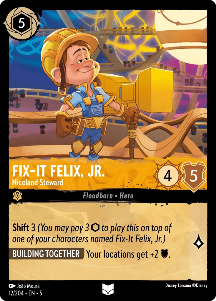 Fix-It Felix, Jr. - Niceland Steward · Shimmering Skies