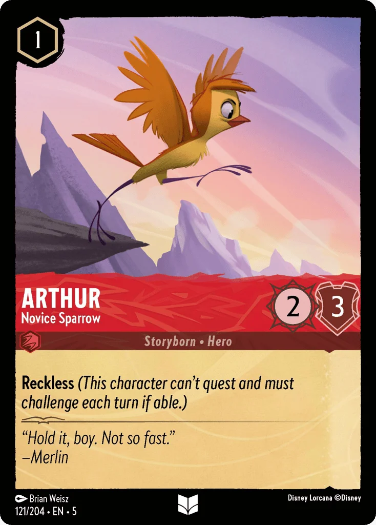 Arthur - Novice Sparrow · Shimmering Skies
