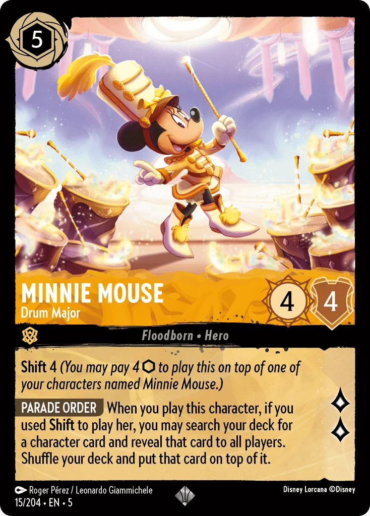 Minnie Mouse - Drum Major · Shimmering Skies