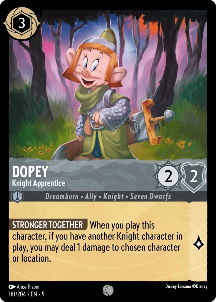 Dopey - Knight Apprentice · Shimmering Skies