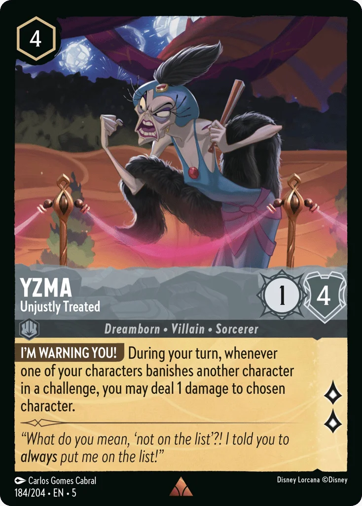 Yzma - Unjustly Treated · Shimmering Skies