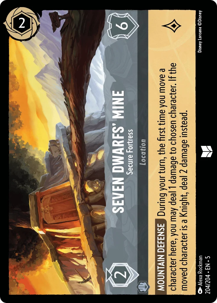 Seven Dwarfs' Mine - Secure Fortress · Shimmering Skies