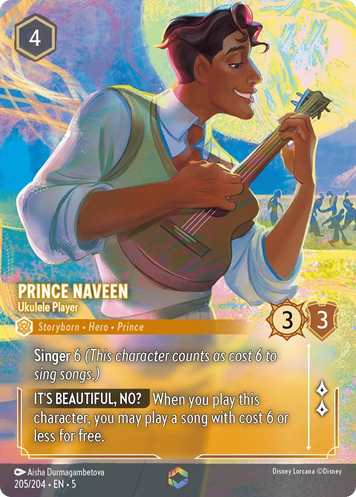 Prince Naveen - Ukulele Player · Shimmering Skies