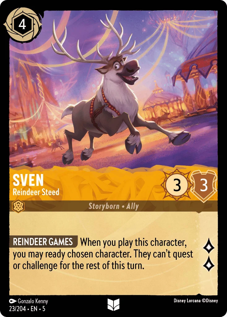 Sven - Reindeer Steed · Shimmering Skies