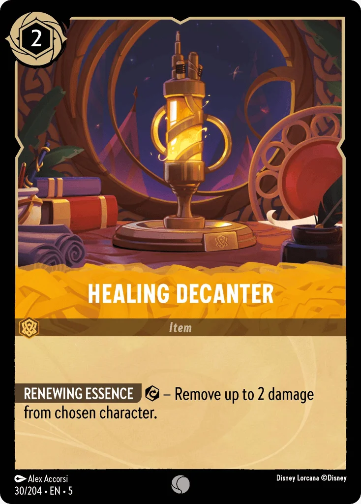 Healing Decanter · Shimmering Skies