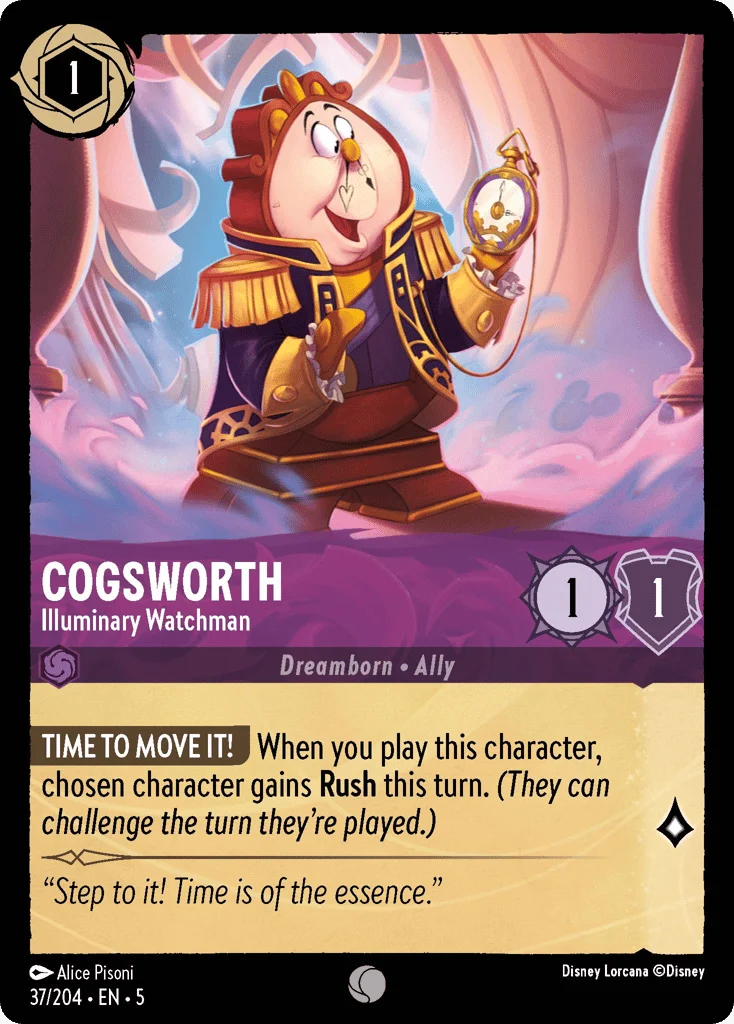 Cogsworth - Illuminary Watchman · Shimmering Skies