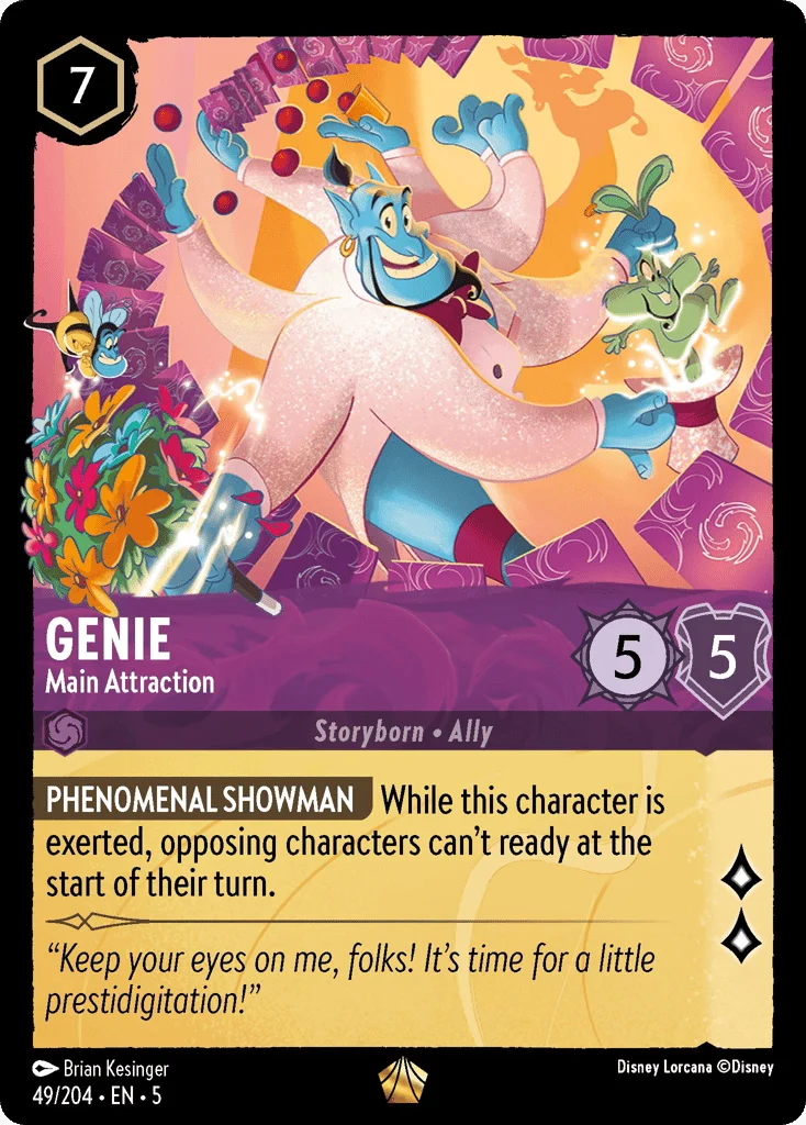 Genie - Main Attraction · Shimmering Skies