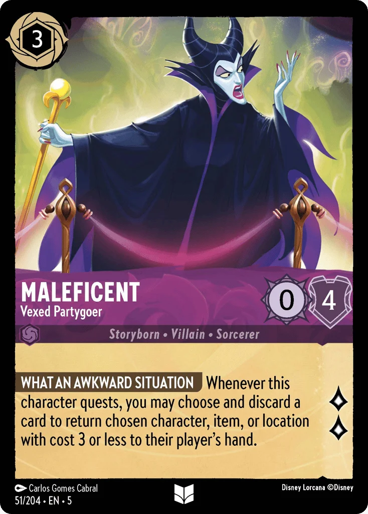 Maleficent - Vexed Partygoer · Shimmering Skies