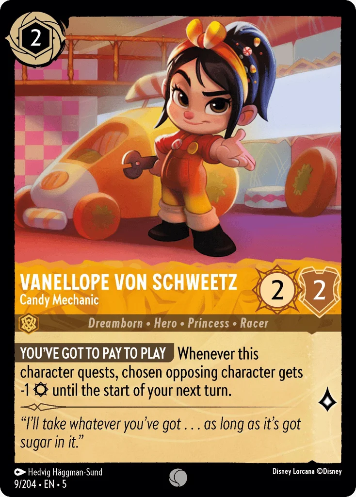 Vanellope von Schweetz - Candy Mechanic · Shimmering Skies