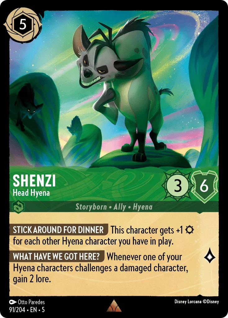 Shenzi - Head Hyena · Shimmering Skies