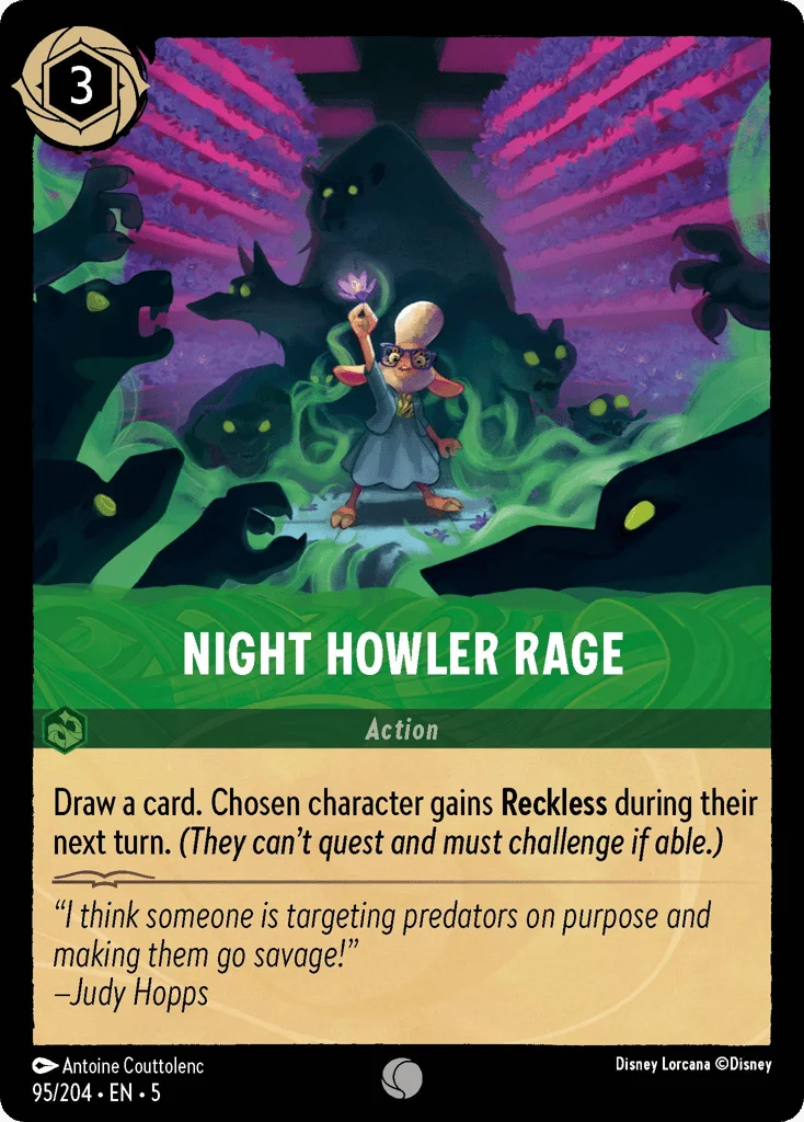 Night Howler Rage · Shimmering Skies