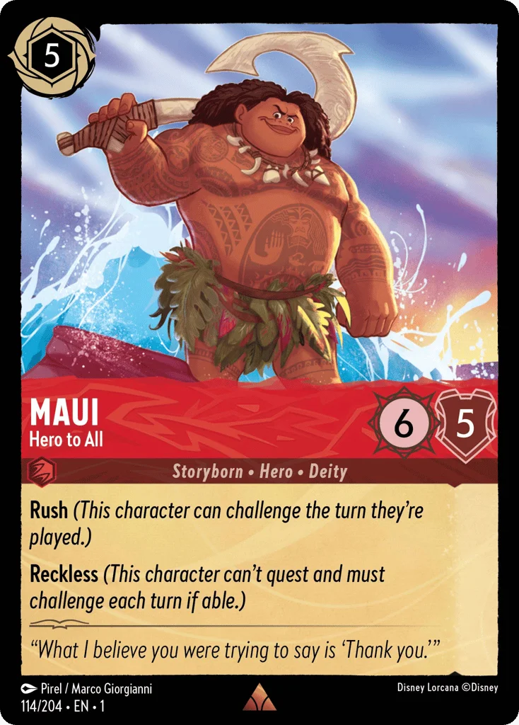 Maui - Hero to All · The First Chapter