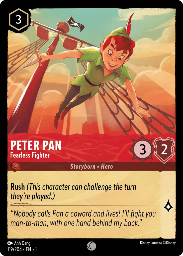 Peter Pan - Fearless Fighter · The First Chapter