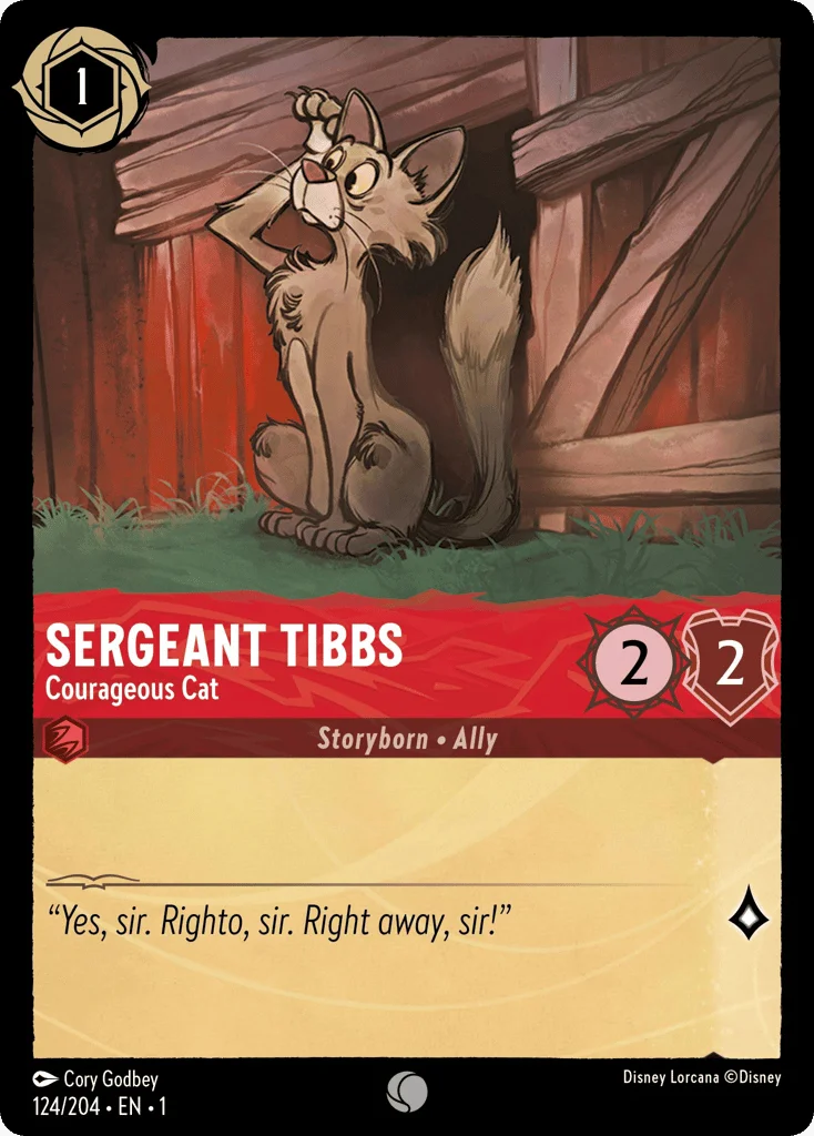 Sergeant Tibbs - Courageous Cat · The First Chapter
