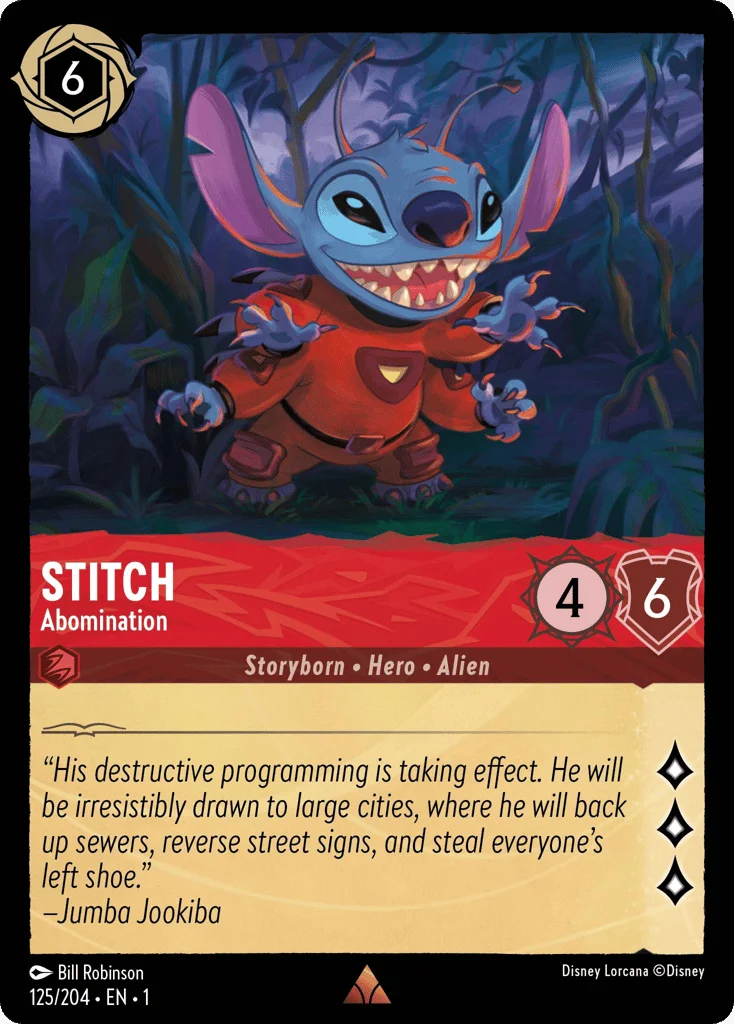 Stitch - Abomination · The First Chapter