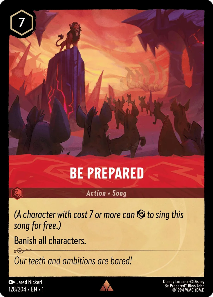 Be Prepared · The First Chapter