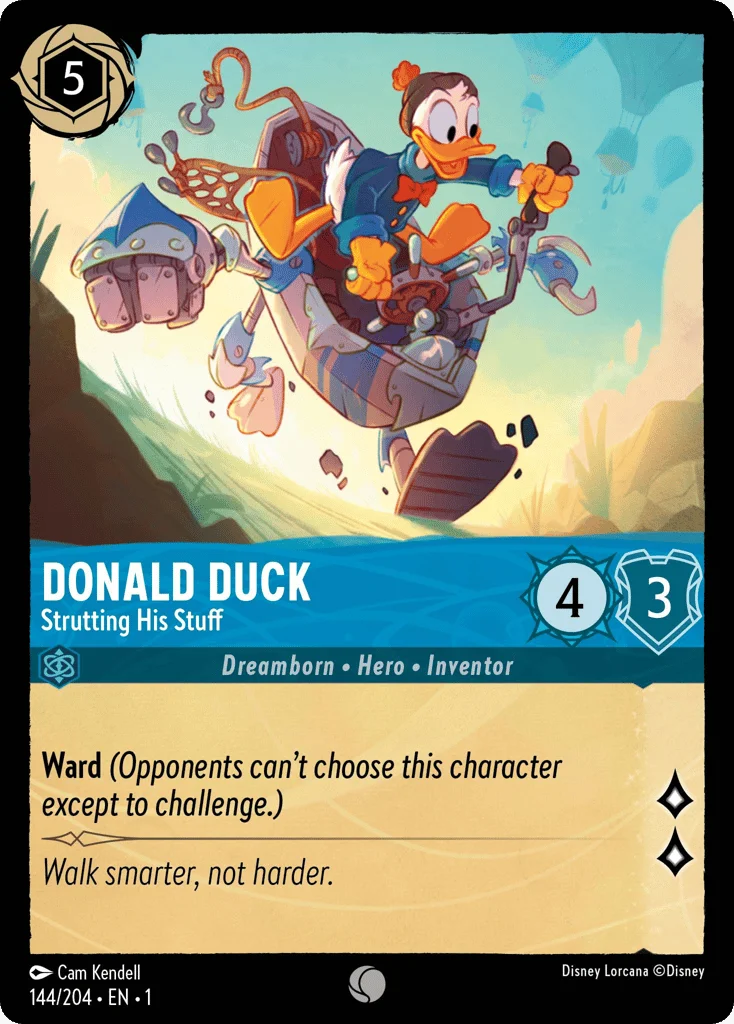 Donald Duck - Strutting His Stuff · The First Chapter