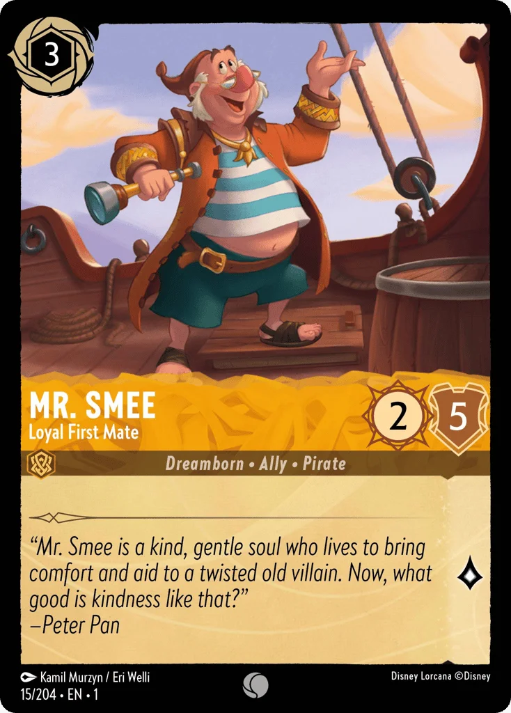 Mr. Smee - Loyal First Mate · The First Chapter