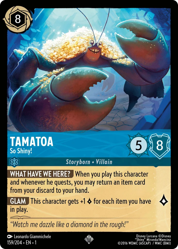 Tamatoa - So Shiny! · The First Chapter