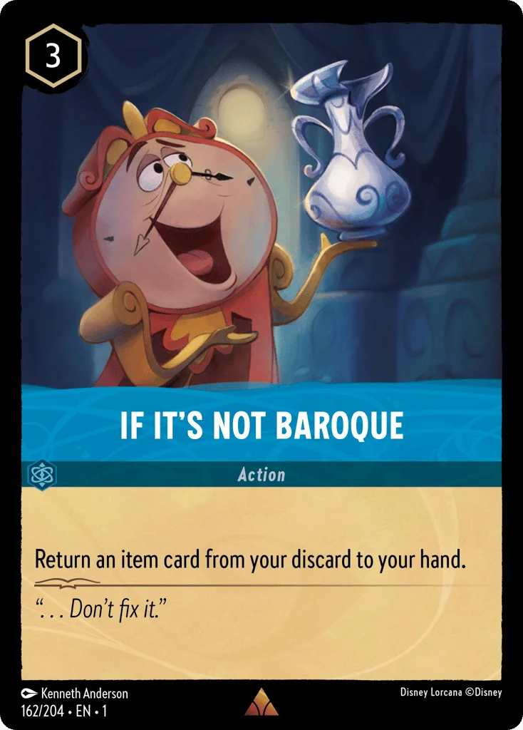 If It's Not Baroque · The First Chapter