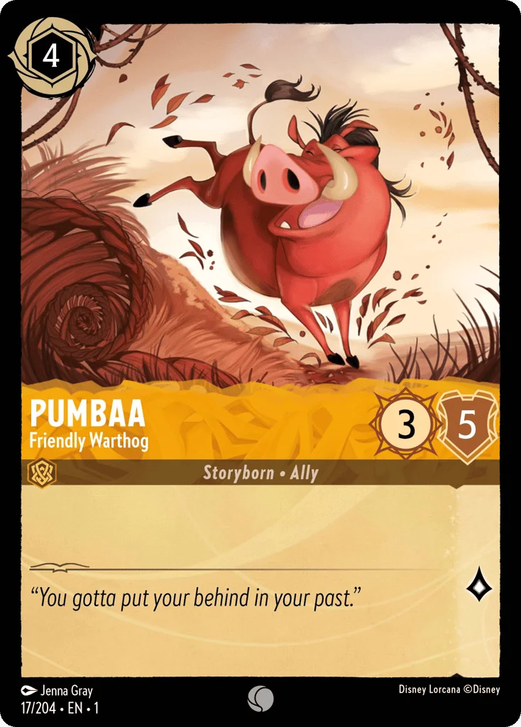 Pumbaa - Friendly Warthog · The First Chapter