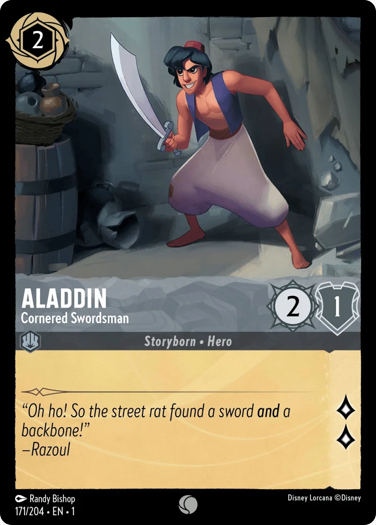 Aladdin - Cornered Swordsman · The First Chapter