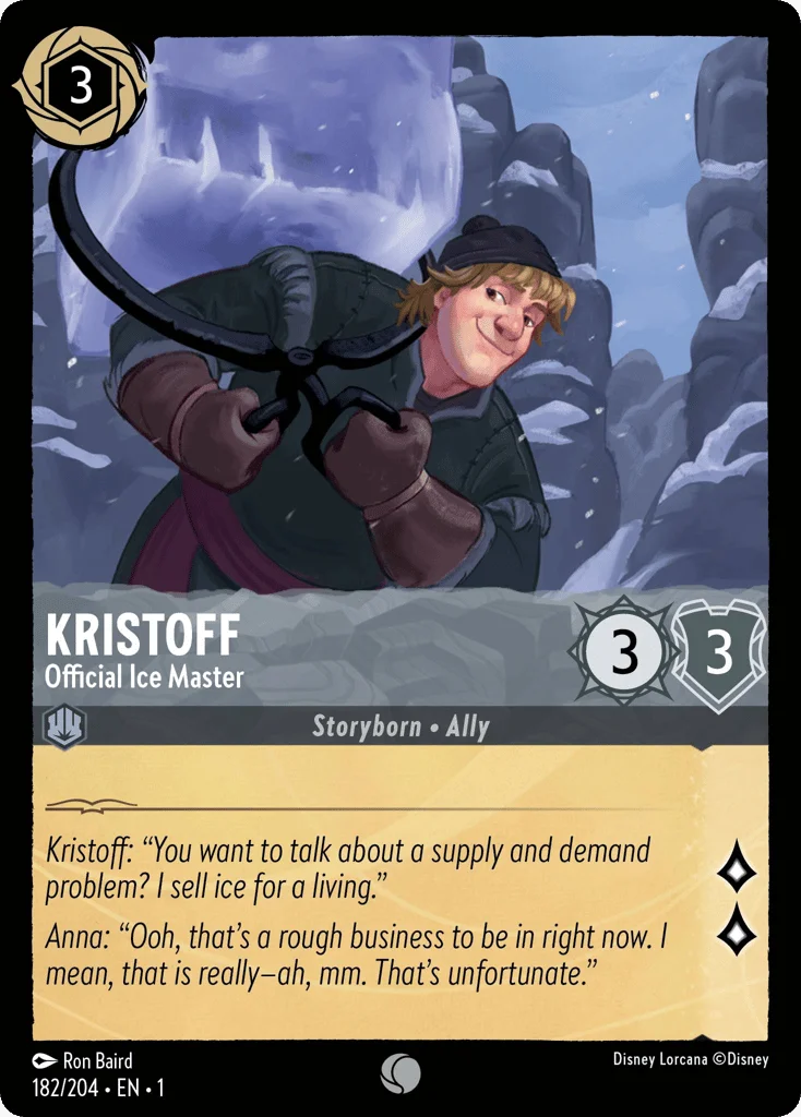 Kristoff - Official Ice Master · The First Chapter