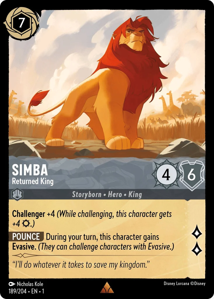 Simba - Returned King · The First Chapter