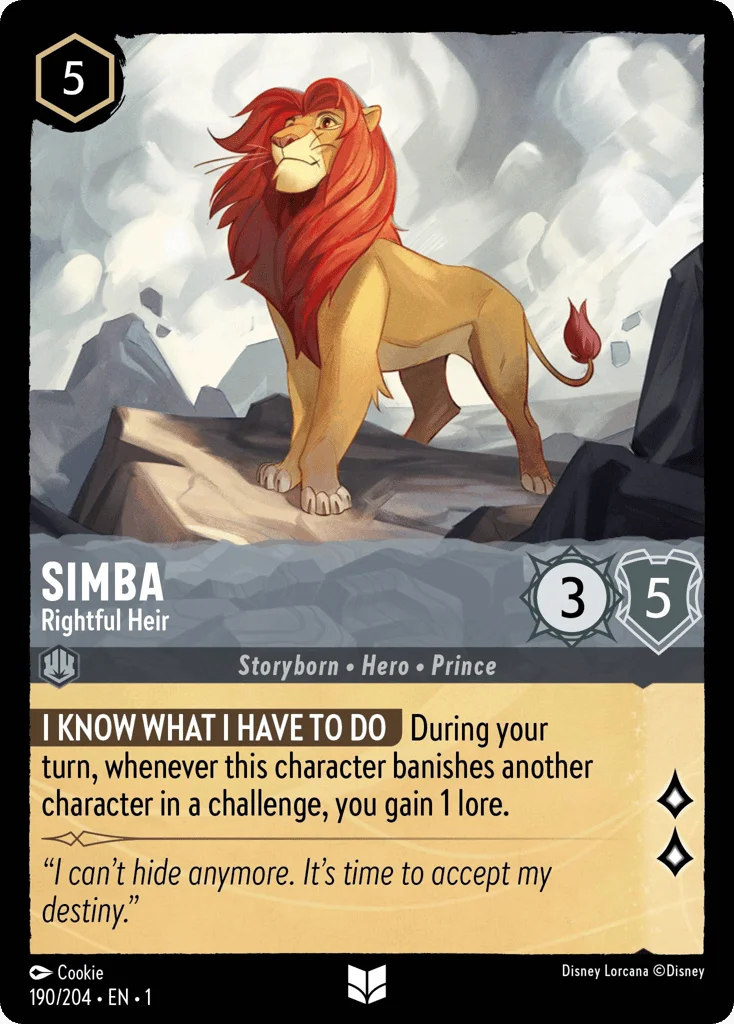 Simba - Rightful Heir · The First Chapter