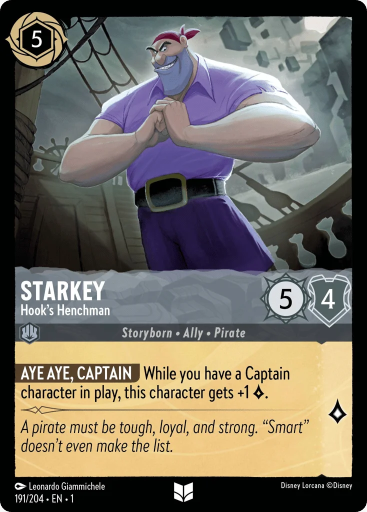 Starkey - Hook's Henchman · The First Chapter
