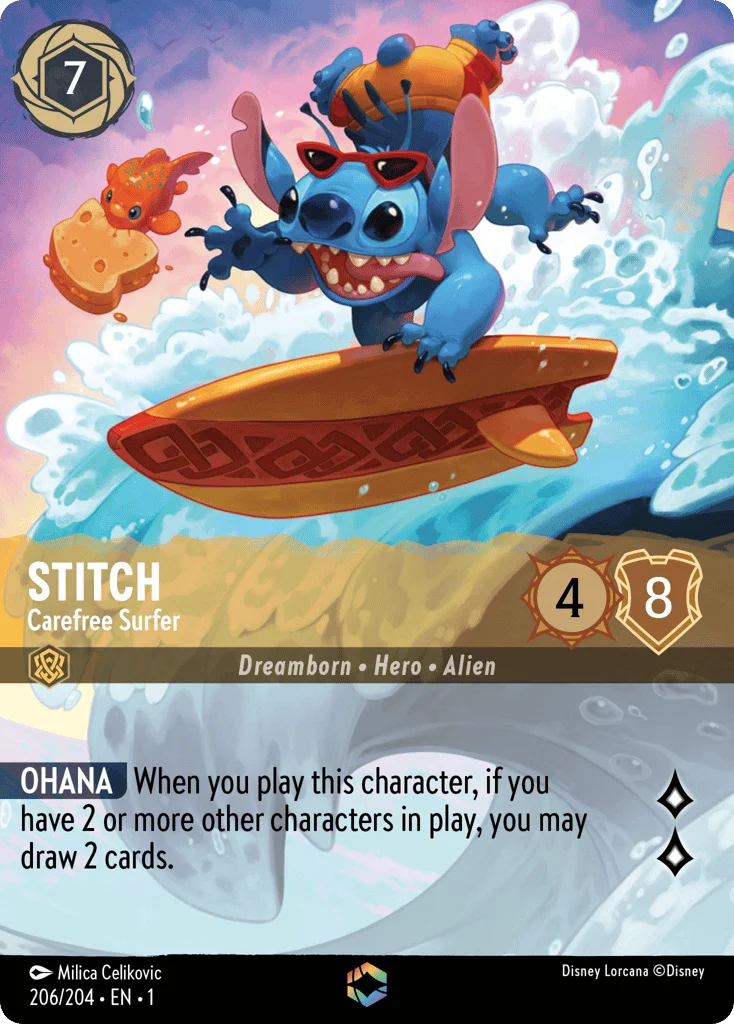 Stitch - Carefree Surfer · The First Chapter