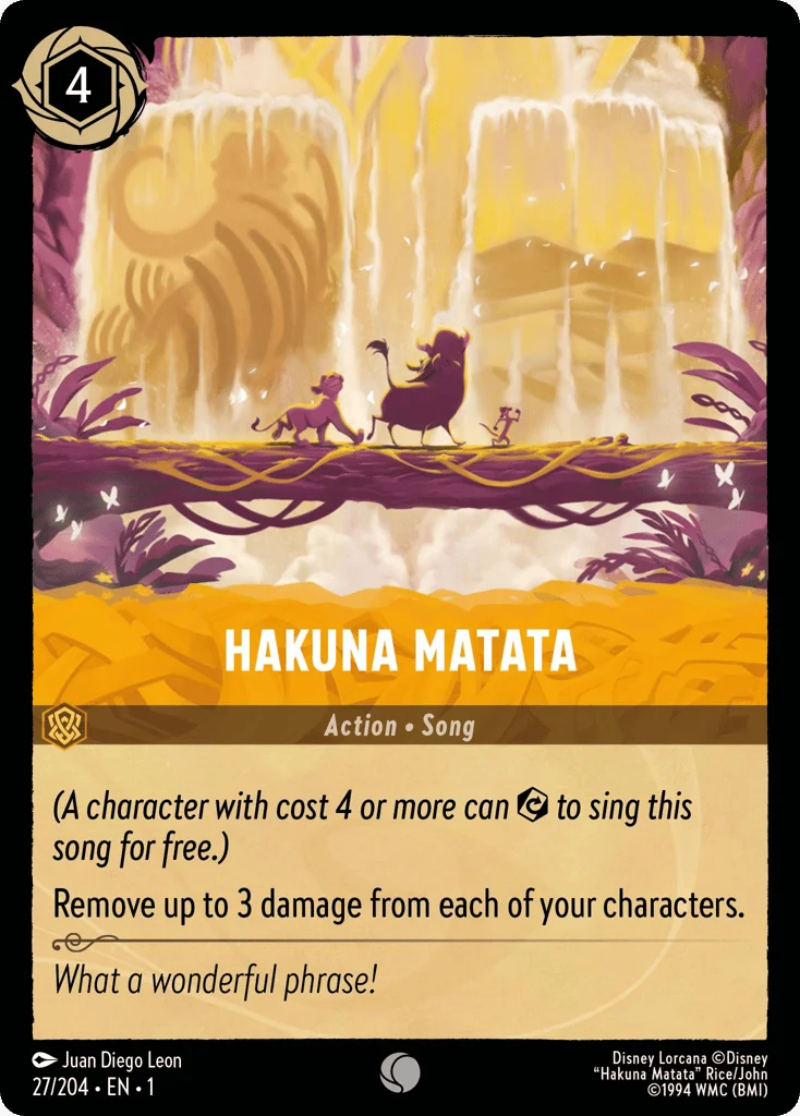 Hakuna Matata · The First Chapter