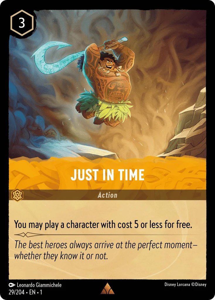 Just in Time · The First Chapter