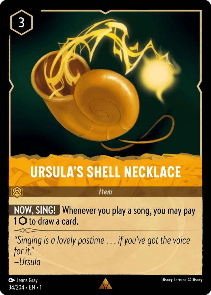 Ursula's Shell Necklace · The First Chapter
