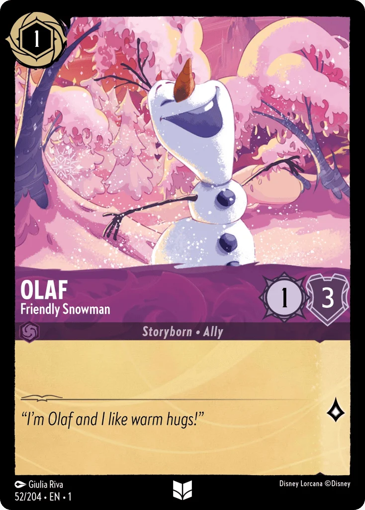 Olaf - Friendly Snowman · The First Chapter