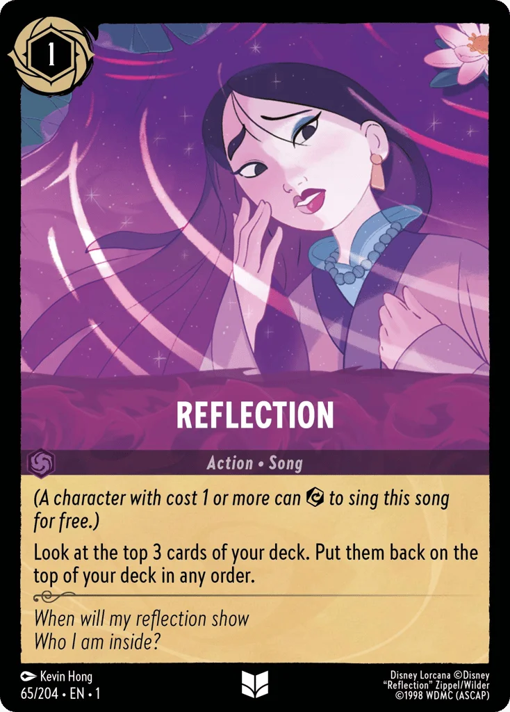 Reflection · The First Chapter