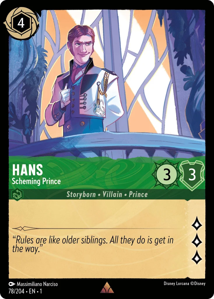 Hans - Scheming Prince · The First Chapter