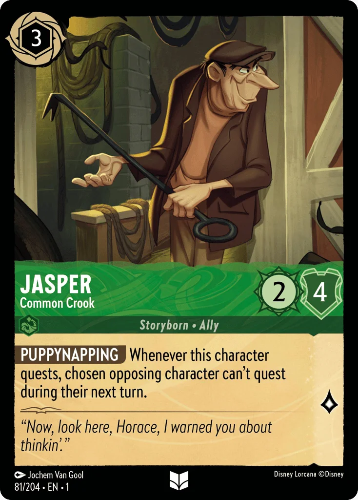 Jasper - Common Crook · The First Chapter
