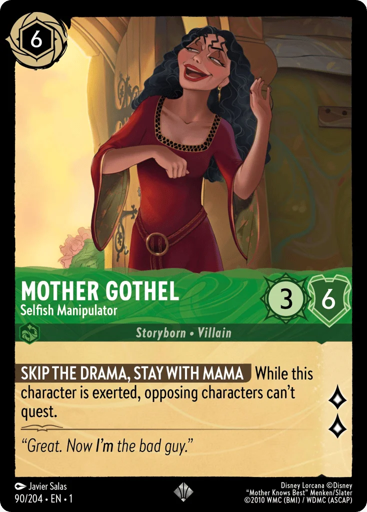 Mother Gothel - Selfish Manipulator · The First Chapter