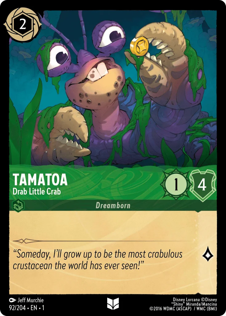 Tamatoa - Drab Little Crab · The First Chapter